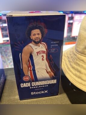 2026 Cade Cunningham Detroit Pistons Stock X SGA Bobblehead 3/12/26 vs 76er’s
